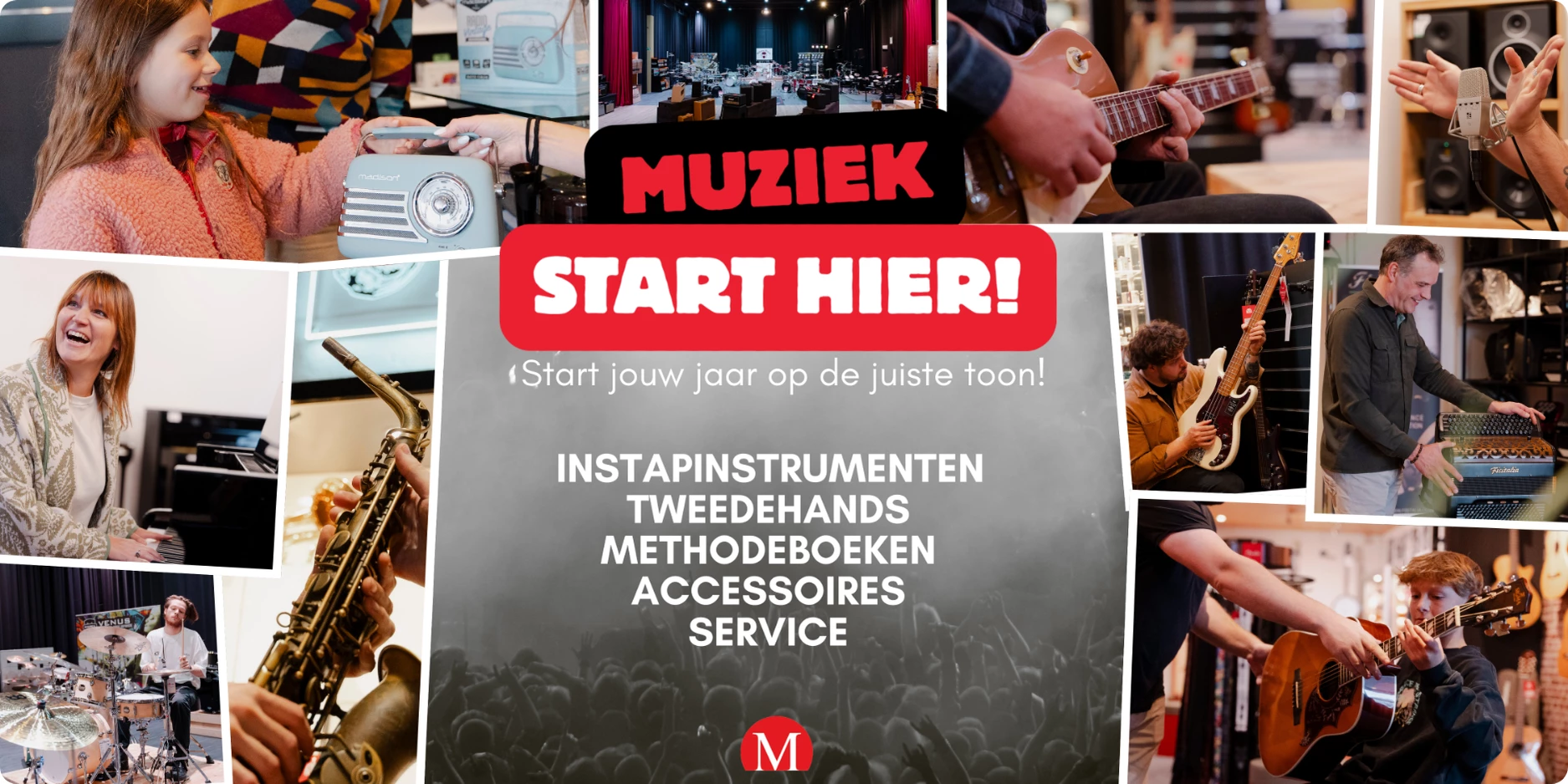 Muziek start hier