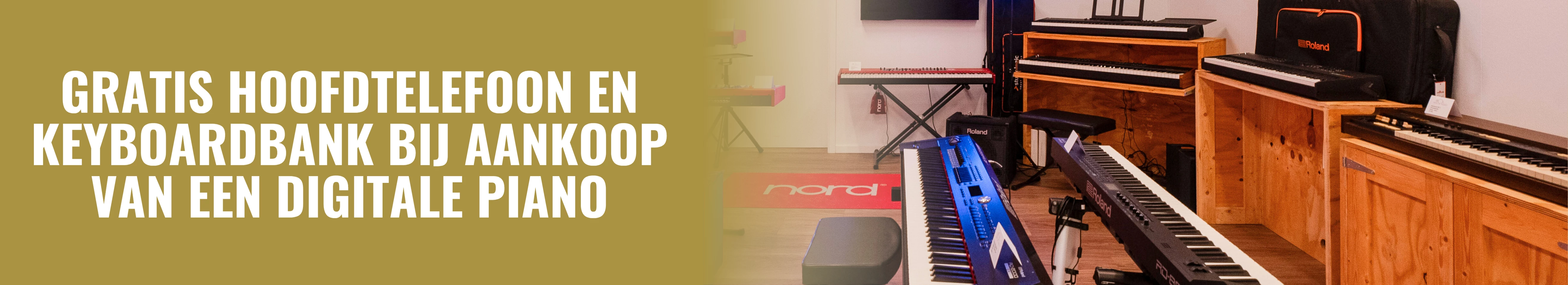 Acties digitale pianos