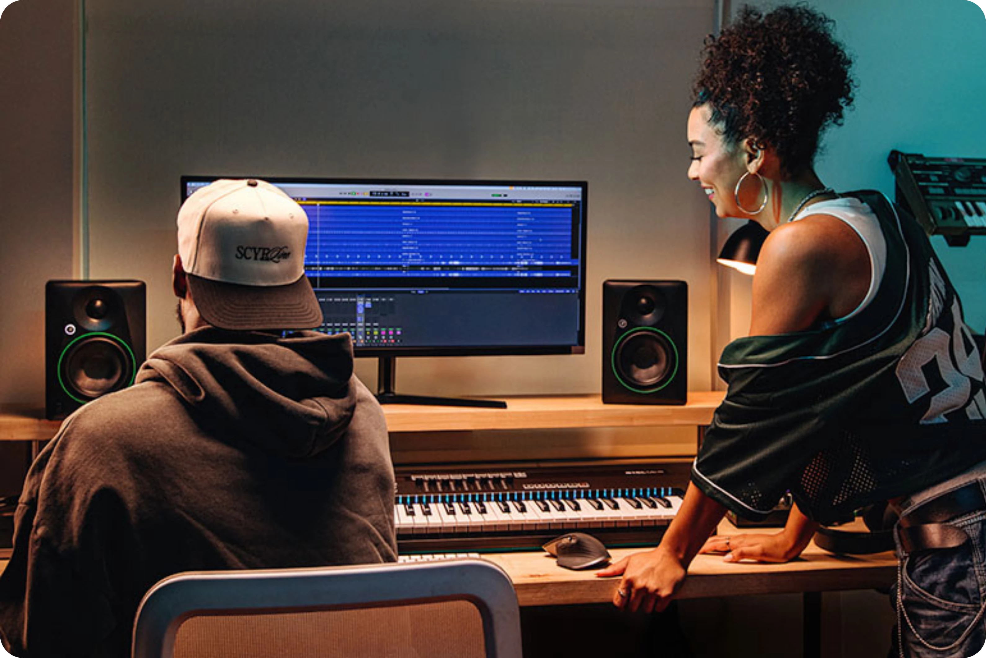 Mackie studio monitors