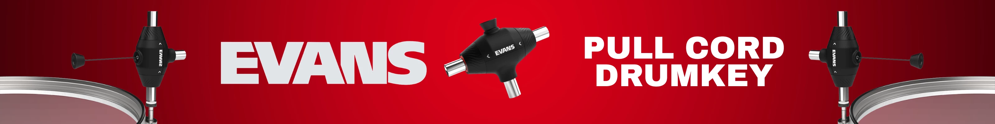 Evans pull cord drumkey drumsleutel