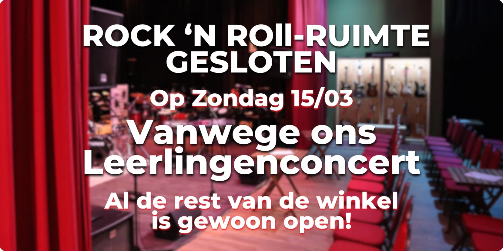winkel gesloten