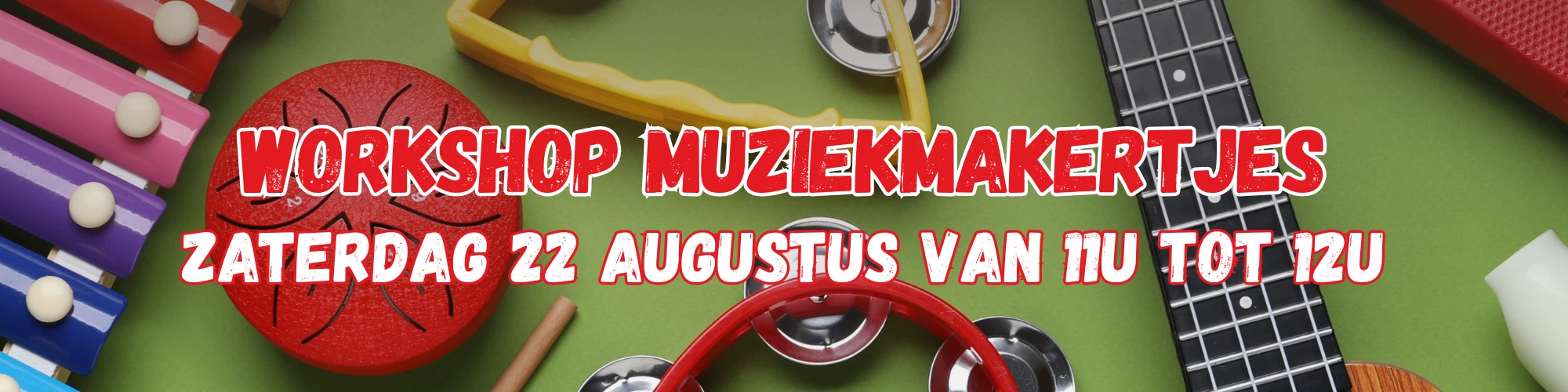 Workshop Muziekmakertjes