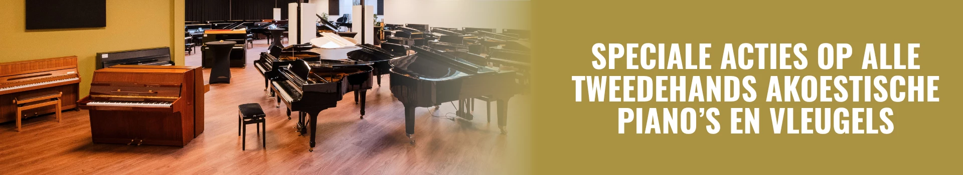 Prijsacties Tweedehands Piano's en Vleugels KeyFest 2026