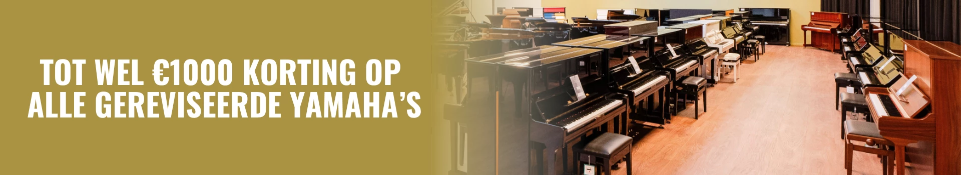 Prijsacties Akoestische Yamaha Piano's en Vleugels KeyFest 2026